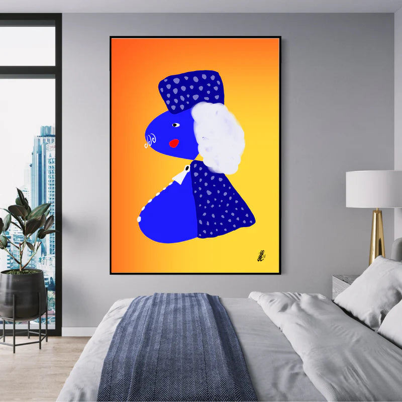 Canvas Print: "Fat Moe"