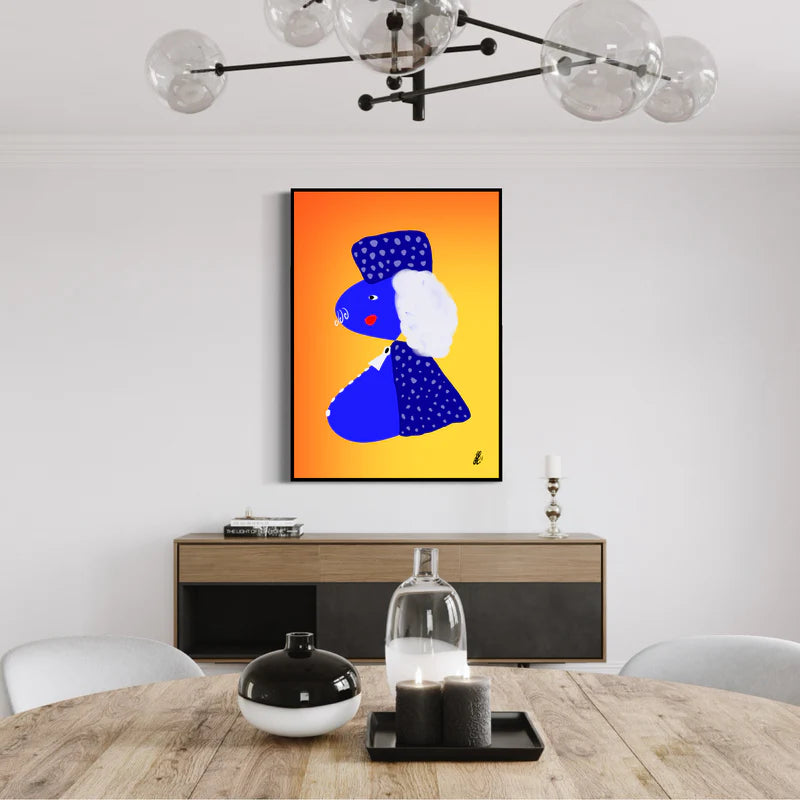 Canvas Print: "Fat Moe"