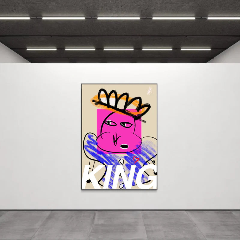 Canvas Print: "King"