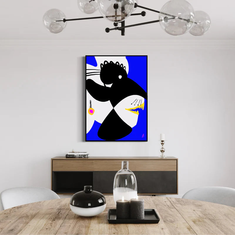 Canvas Print: "Masked Tiger"