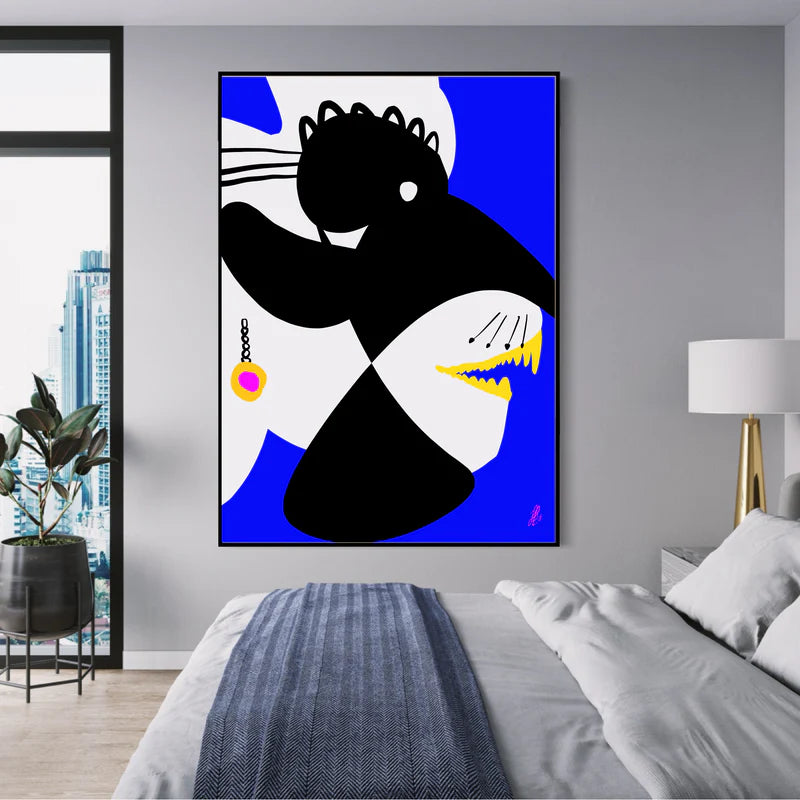 Canvas Print: "Masked Tiger"