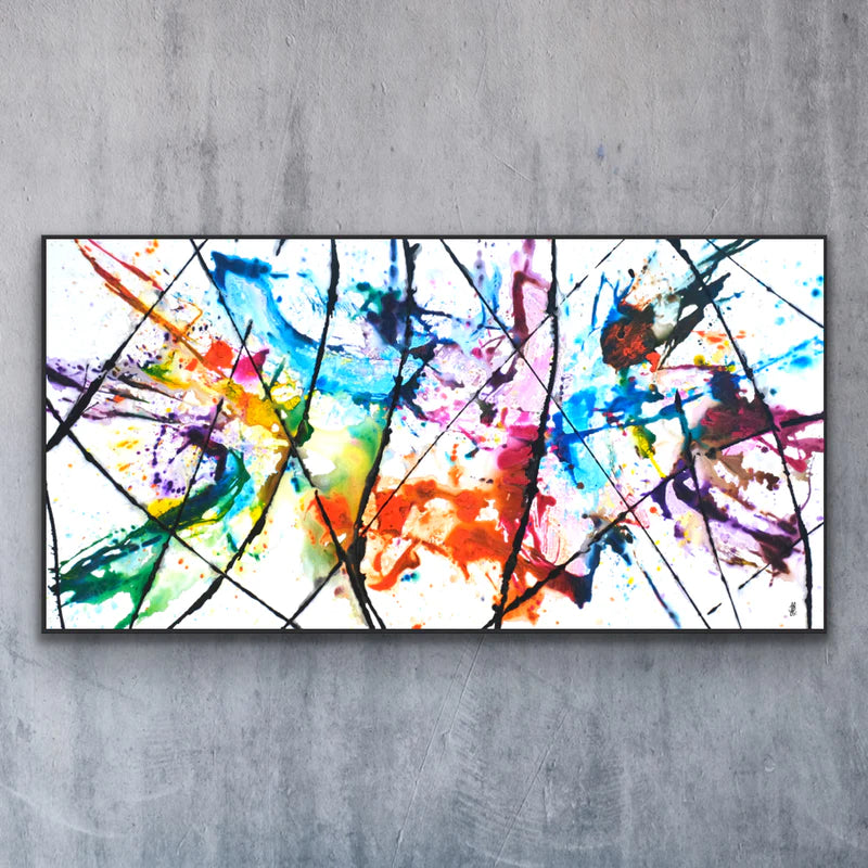 Canvas Print: "Splash #18" (rectangle)