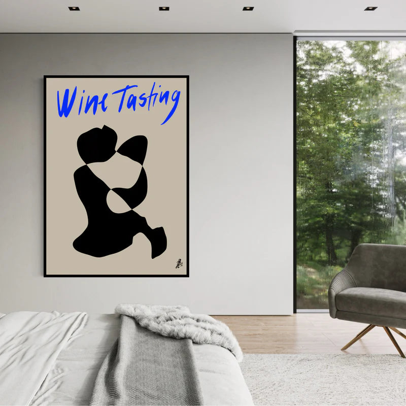 Canvas Print: "Wine Tasting #1"