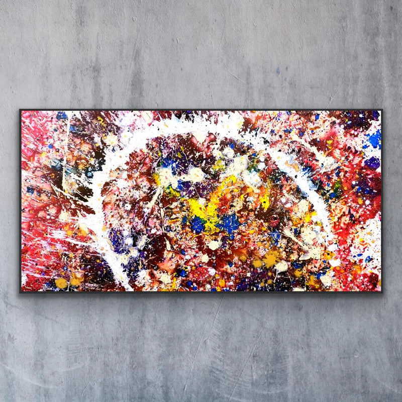 Canvas print: "Chaos In My Mind" (Rectangle)