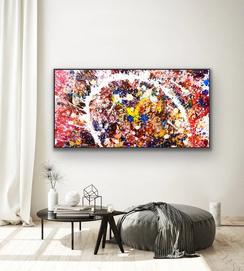 Canvas print: "Chaos In My Mind" (Rectangle)