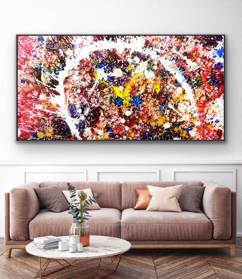 Canvas print: "Chaos In My Mind" (Rectangle)