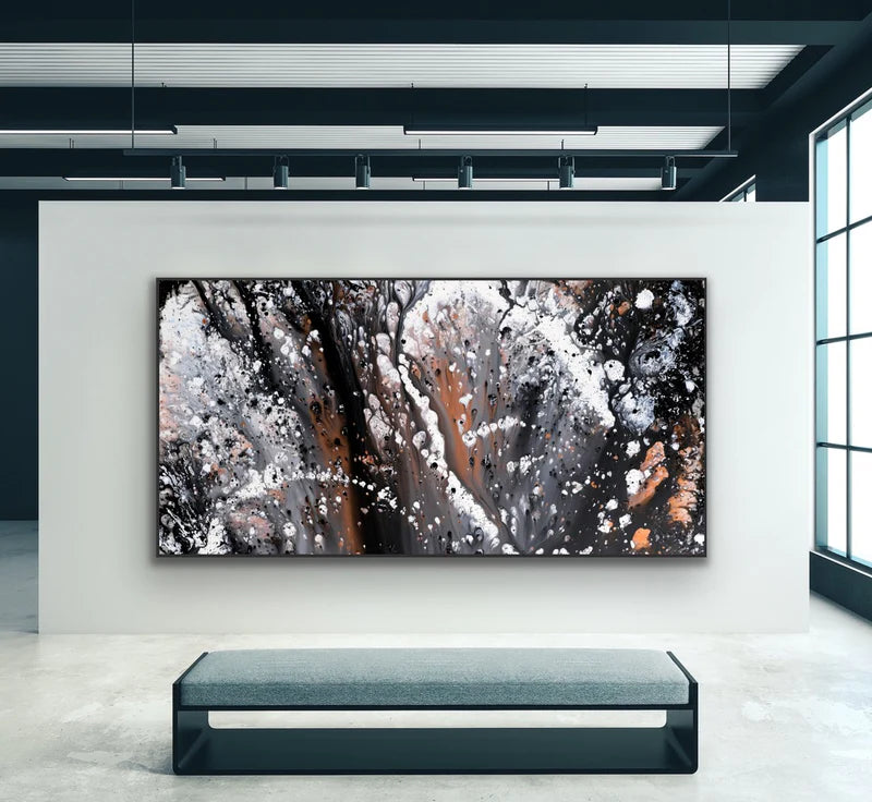 Canvas print: "Flow" (Rectangle)