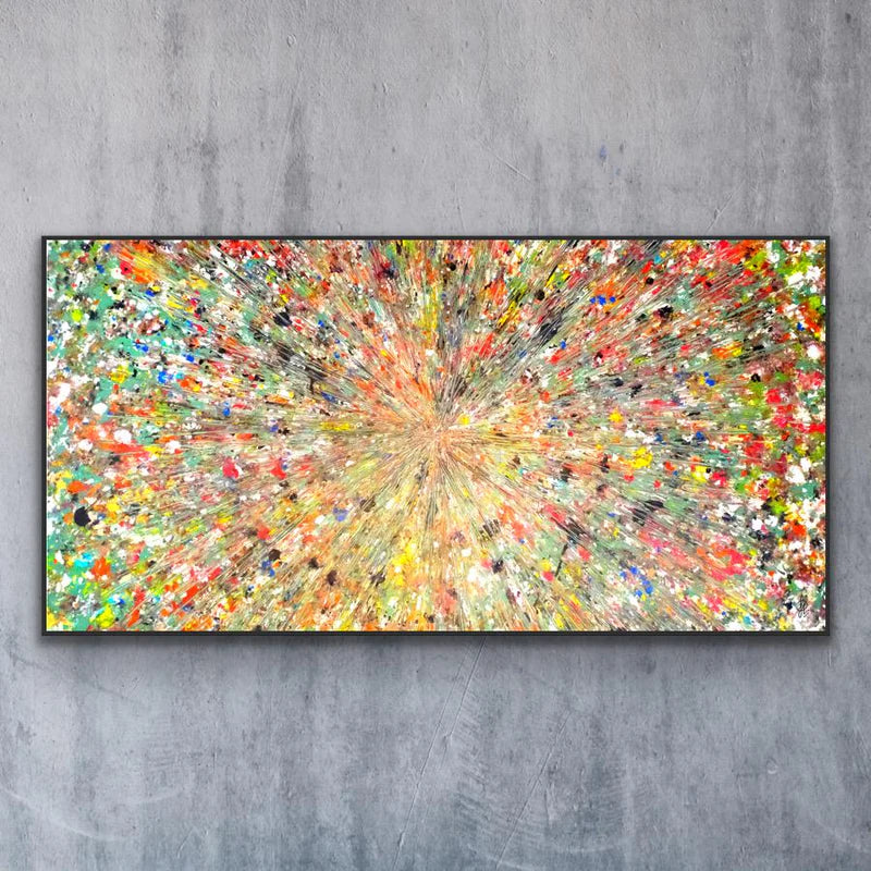 Canvas print: "Nature Explosion #1" (Rectangle)