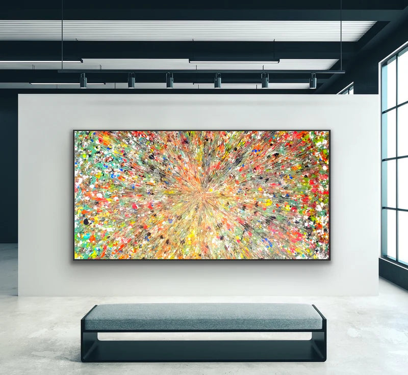 Canvas print: "Nature Explosion #1" (Rectangle)