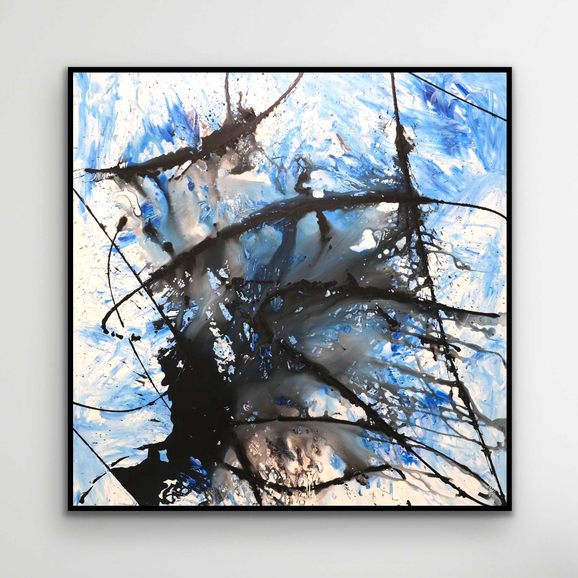 Canvas print: "Blue Octopus"