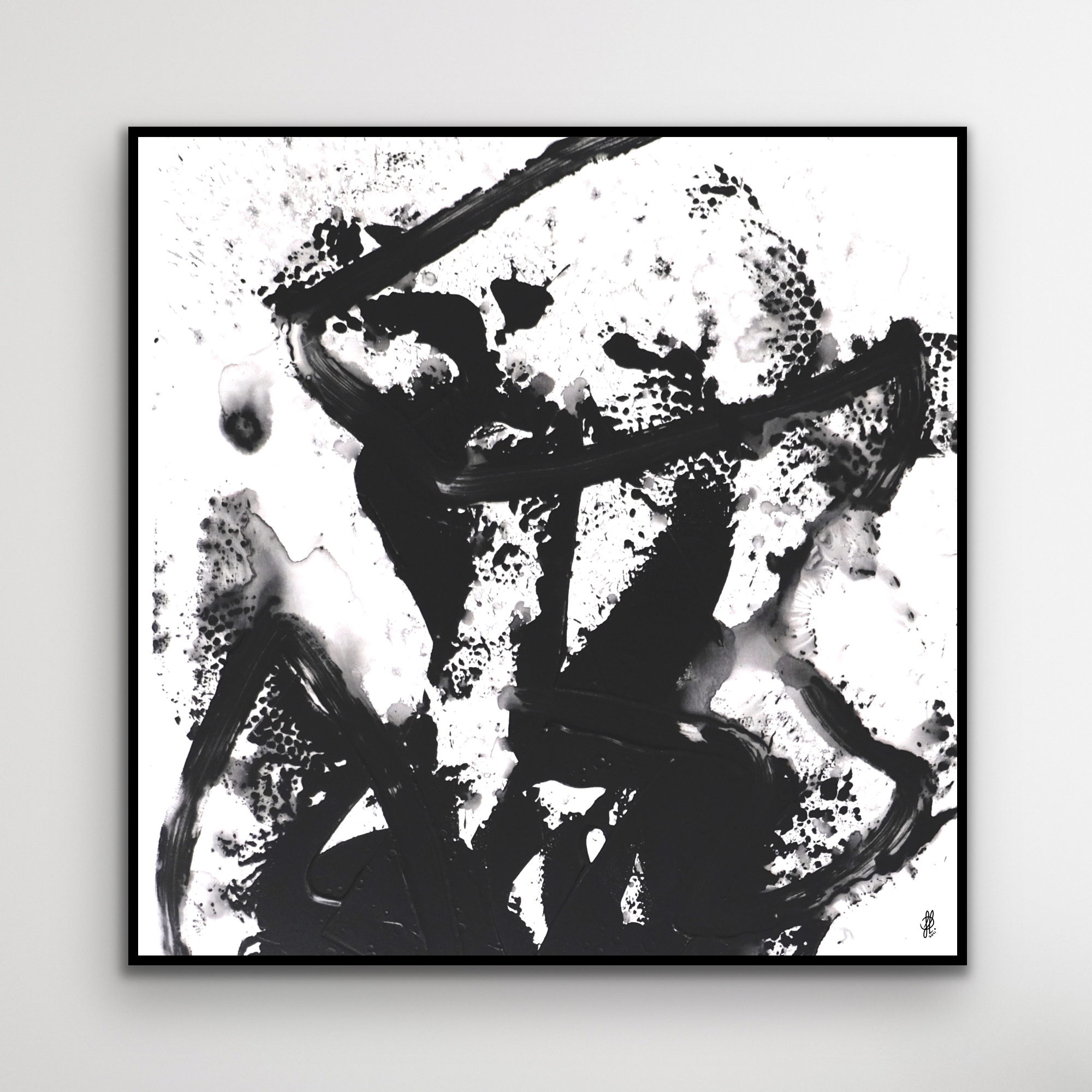 Canvas print: "Black Genius #2"