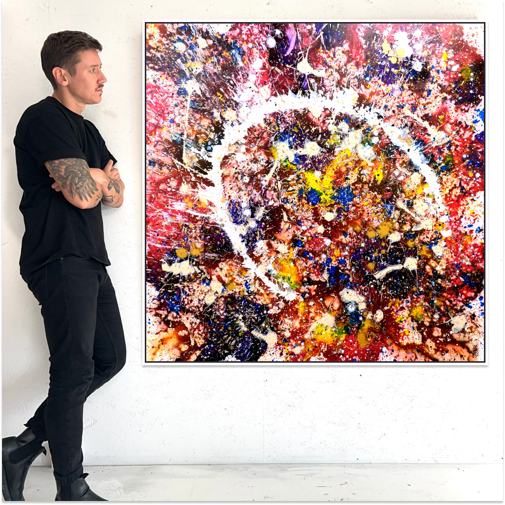 Canvas print: "Chaos In My Mind"