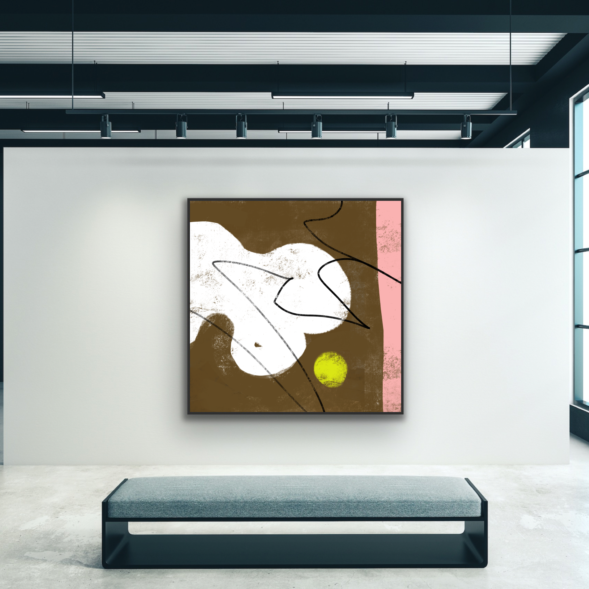 Canvas Print: "Satisfied #2"