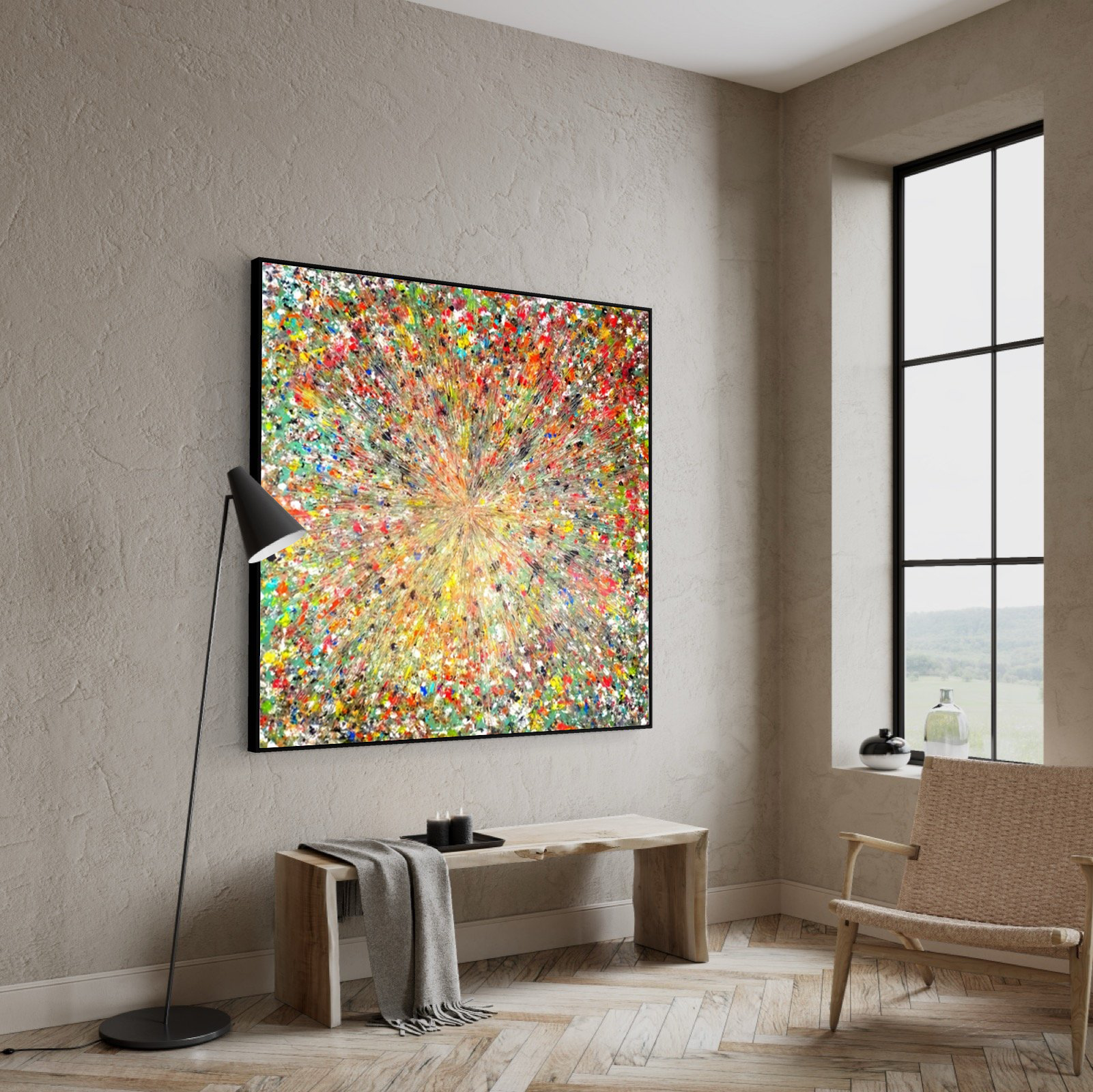 Canvas print: "Nature Explosion #1"