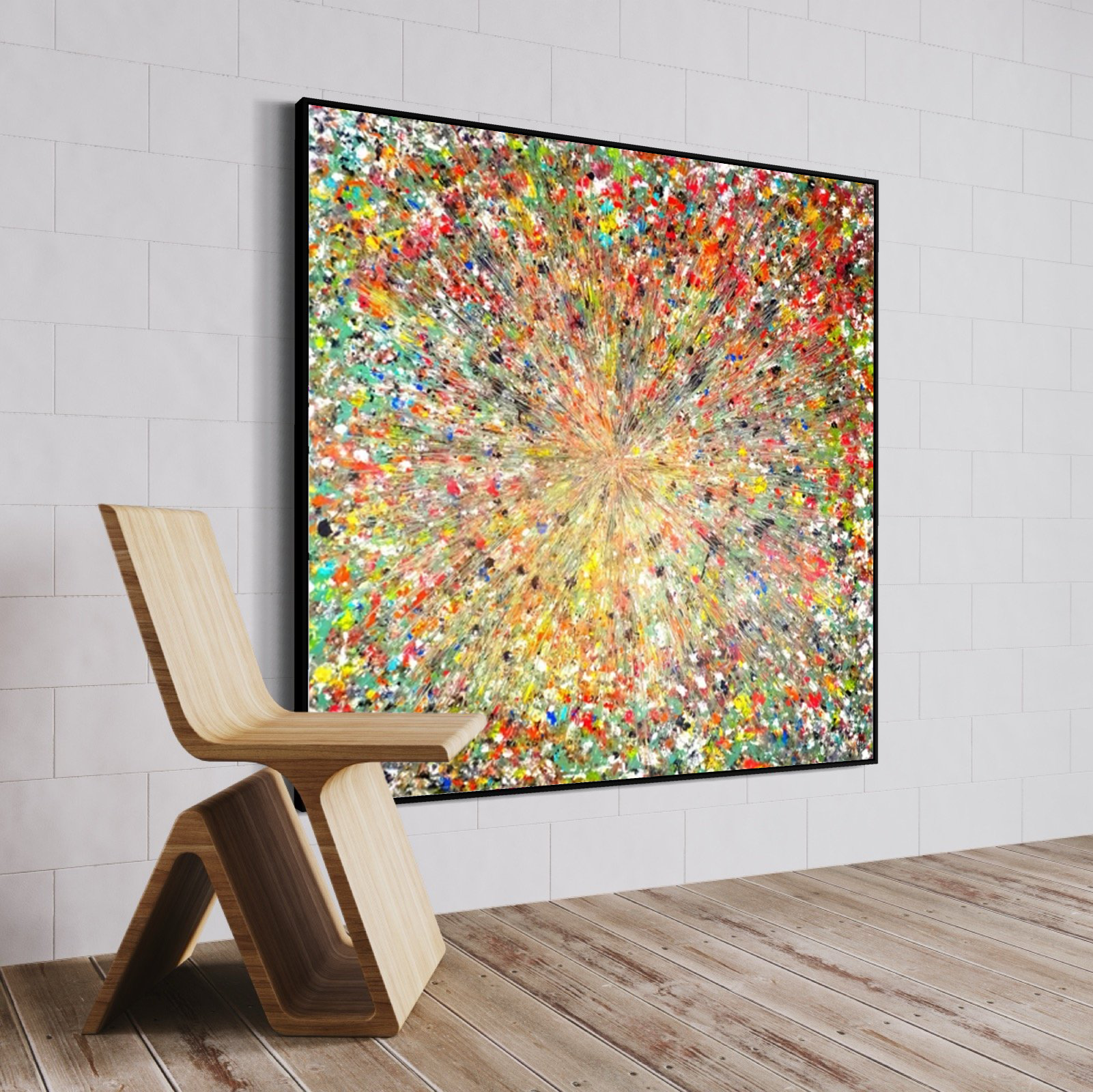 Canvas print: "Nature Explosion #1"