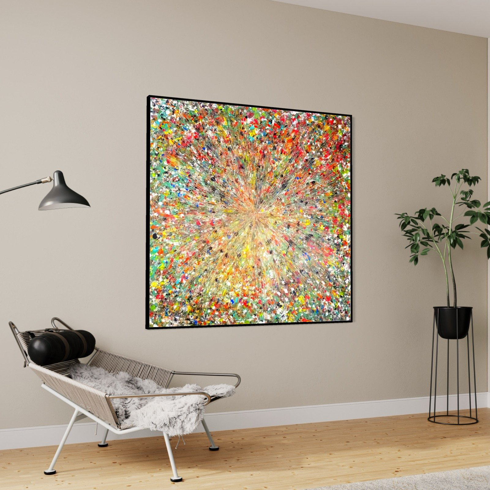 Canvas print: "Nature Explosion #1"