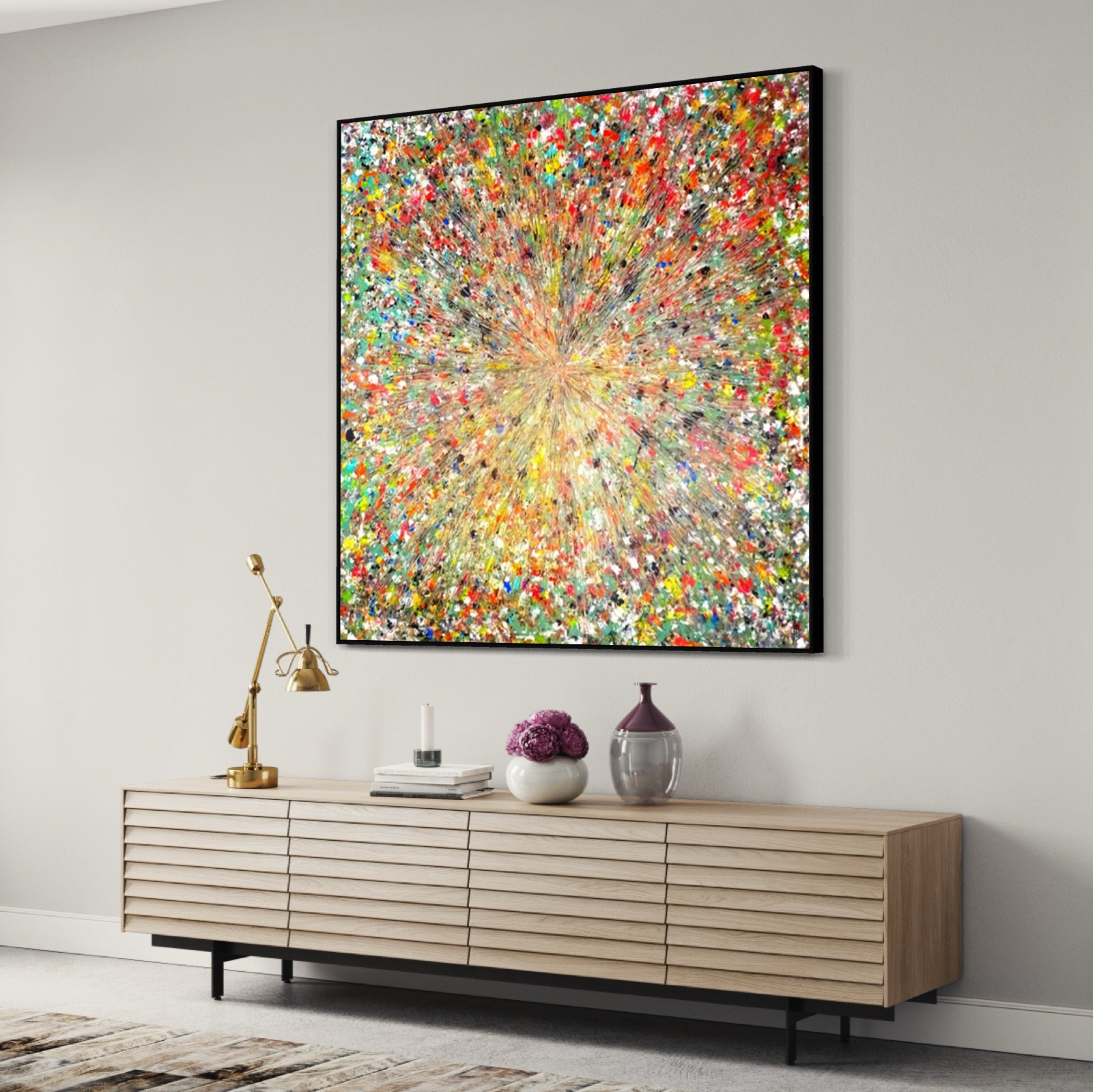 Canvas print: "Nature Explosion #1"