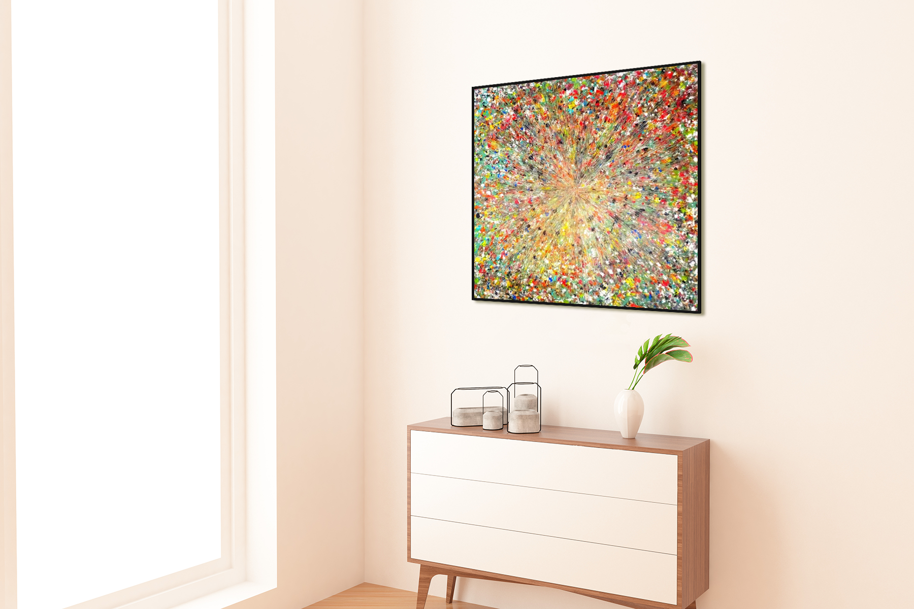 Canvas print: "Nature Explosion #1"