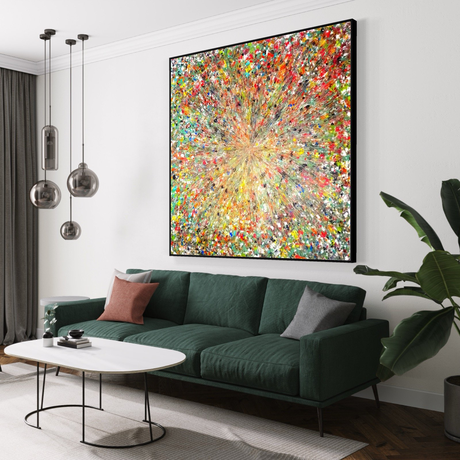 Canvas print: "Nature Explosion #1"