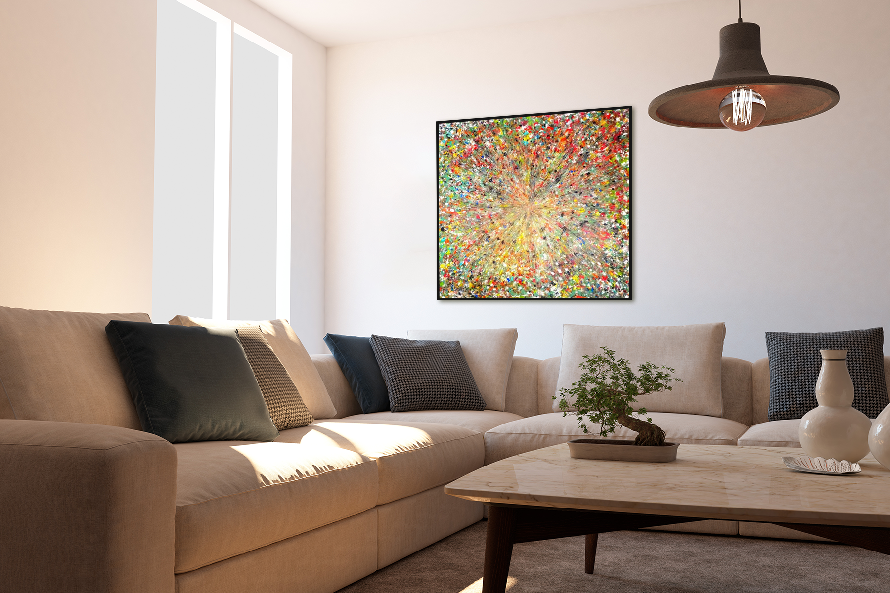 Canvas print: "Nature Explosion #1"