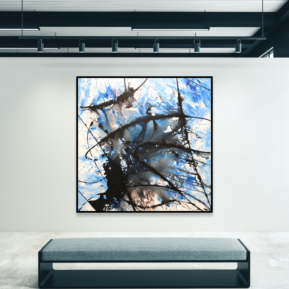 Canvas print: "Blue Octopus"