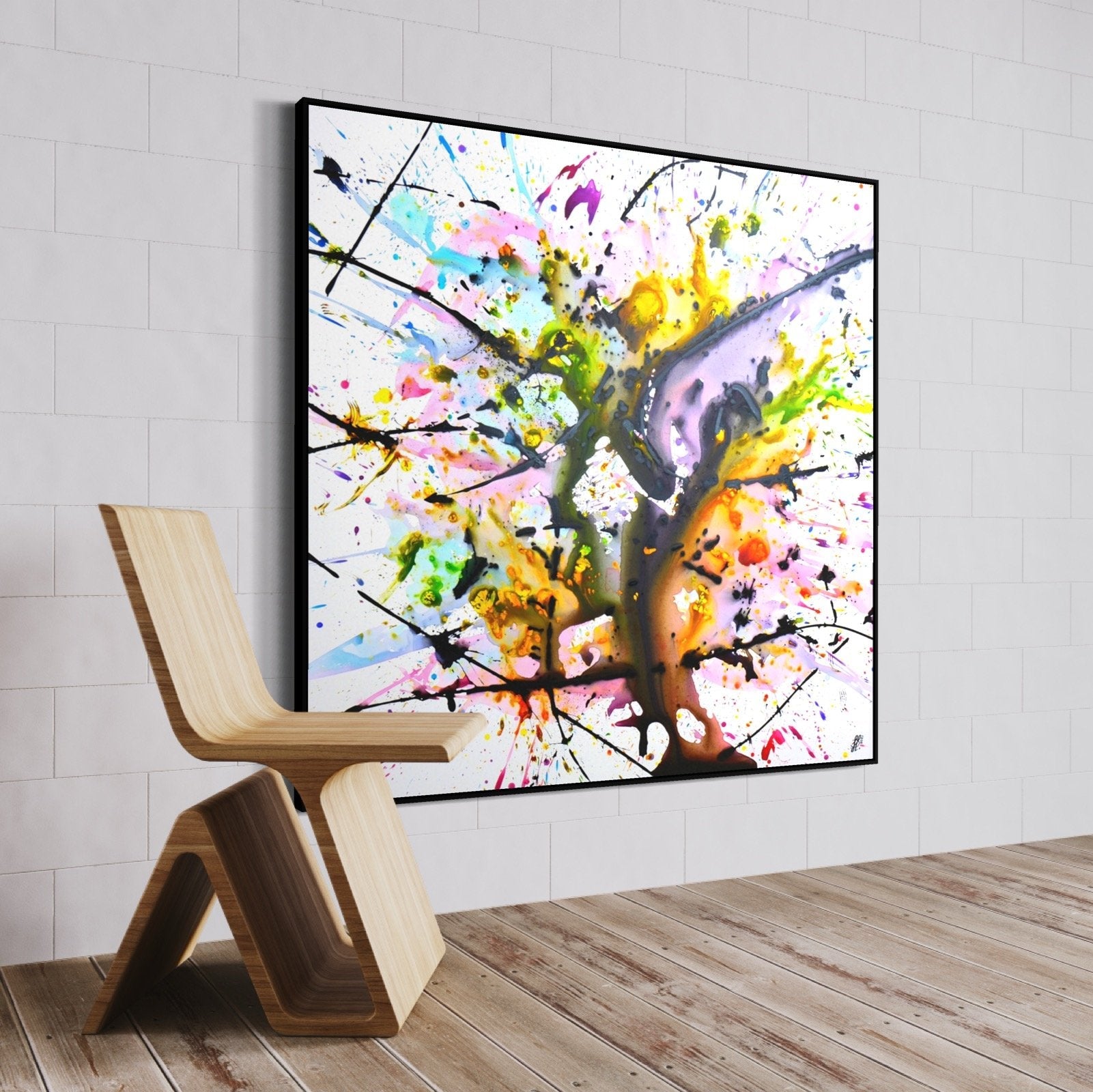 Canvas print: "Splash #1"