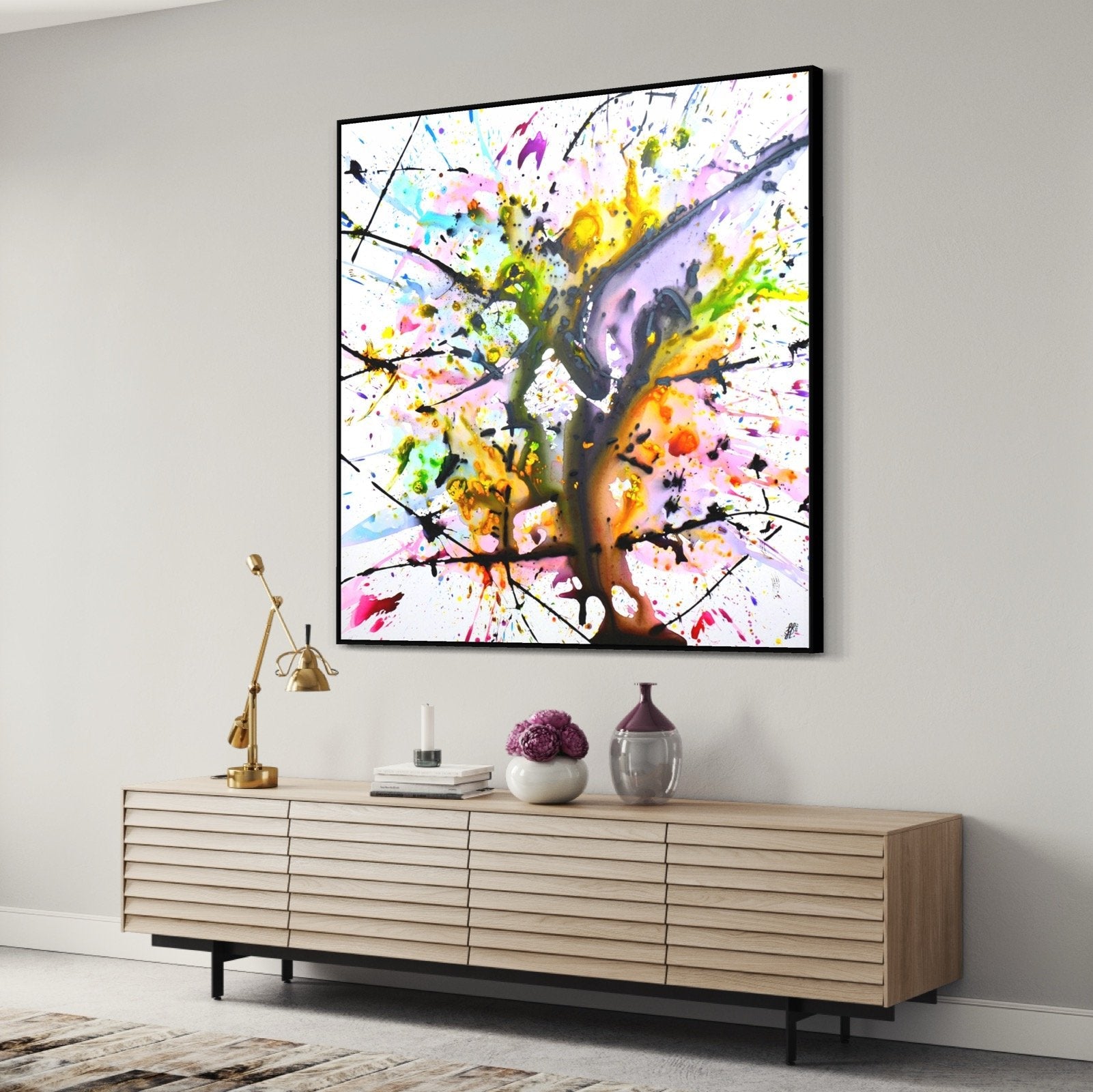 Canvas print: "Splash #1"