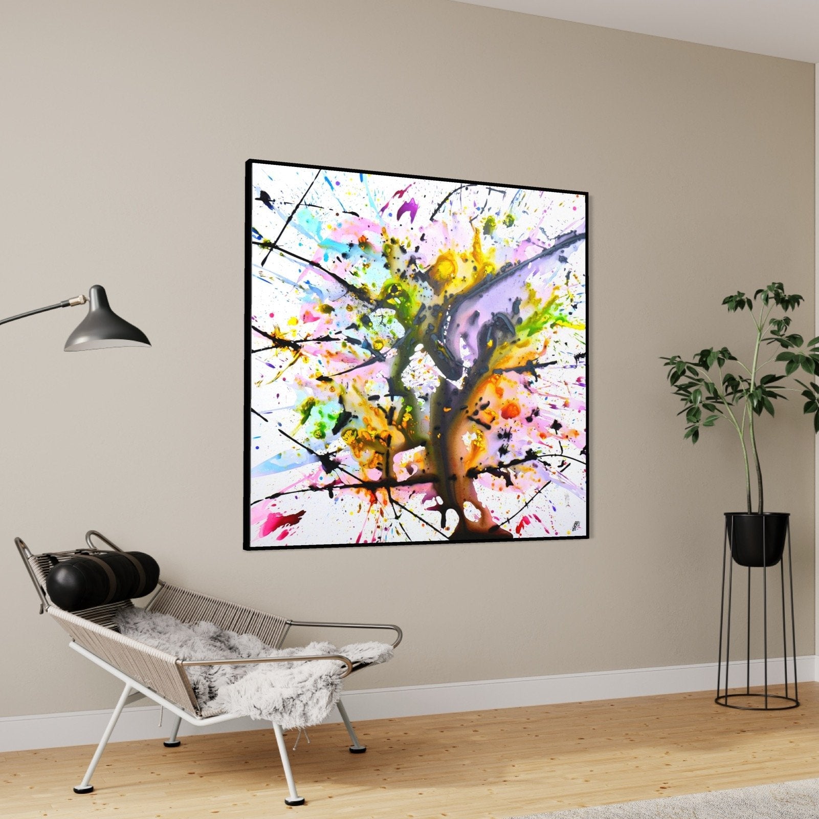 Canvas print: "Splash #1"