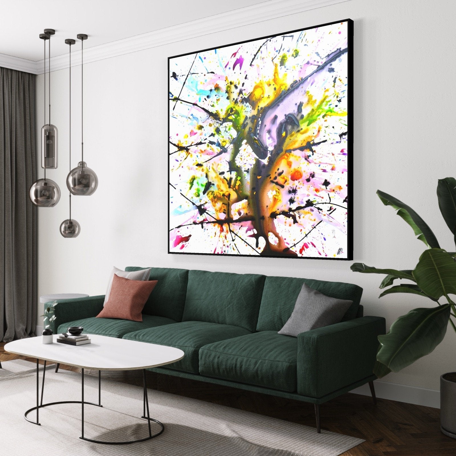 Canvas print: "Splash #1"