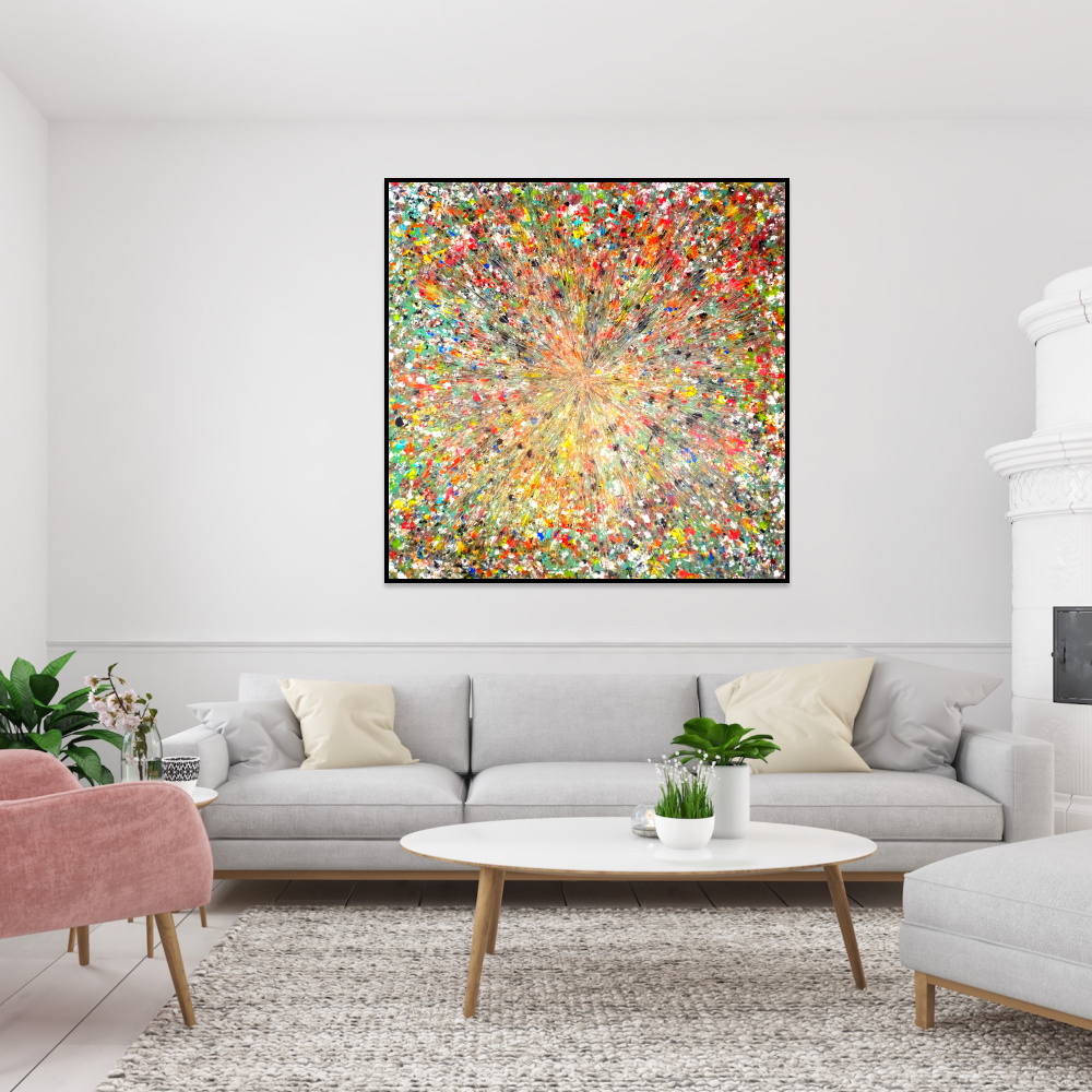 Canvas print: "Nature Explosion #1"