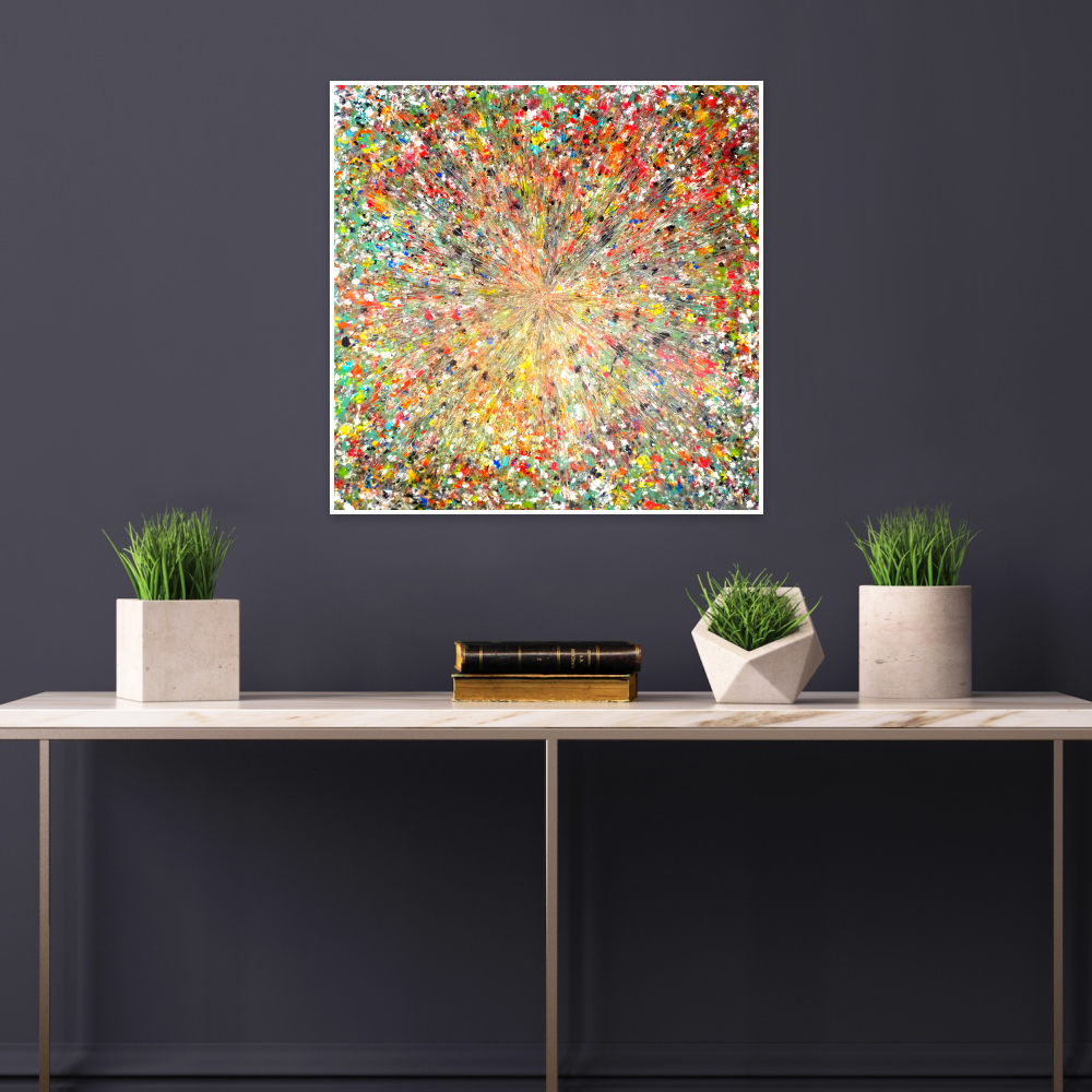 Canvas print: "Nature Explosion #1"