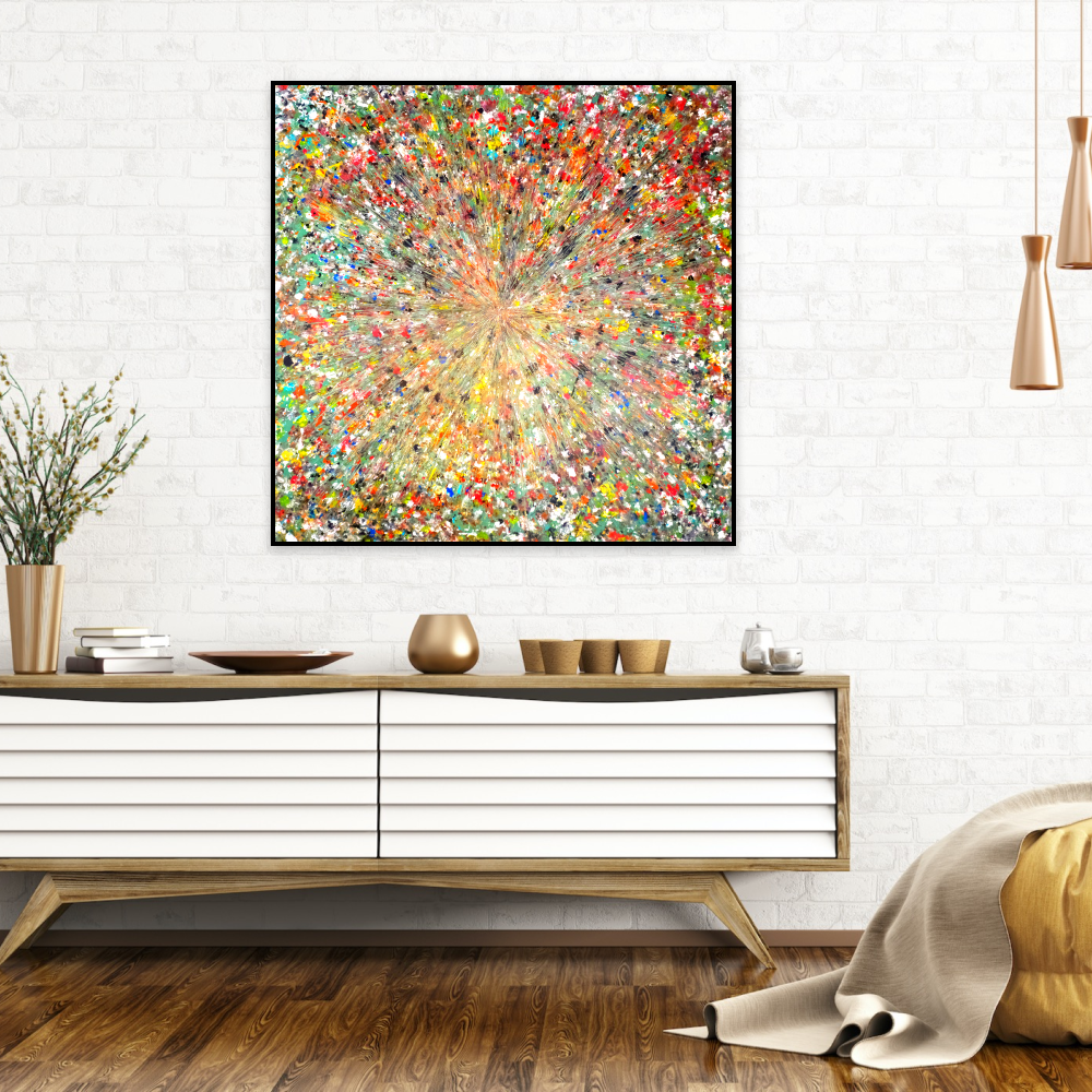 Canvas print: "Nature Explosion #1"