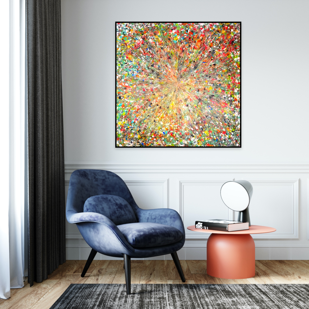 Canvas print: "Nature Explosion #1"