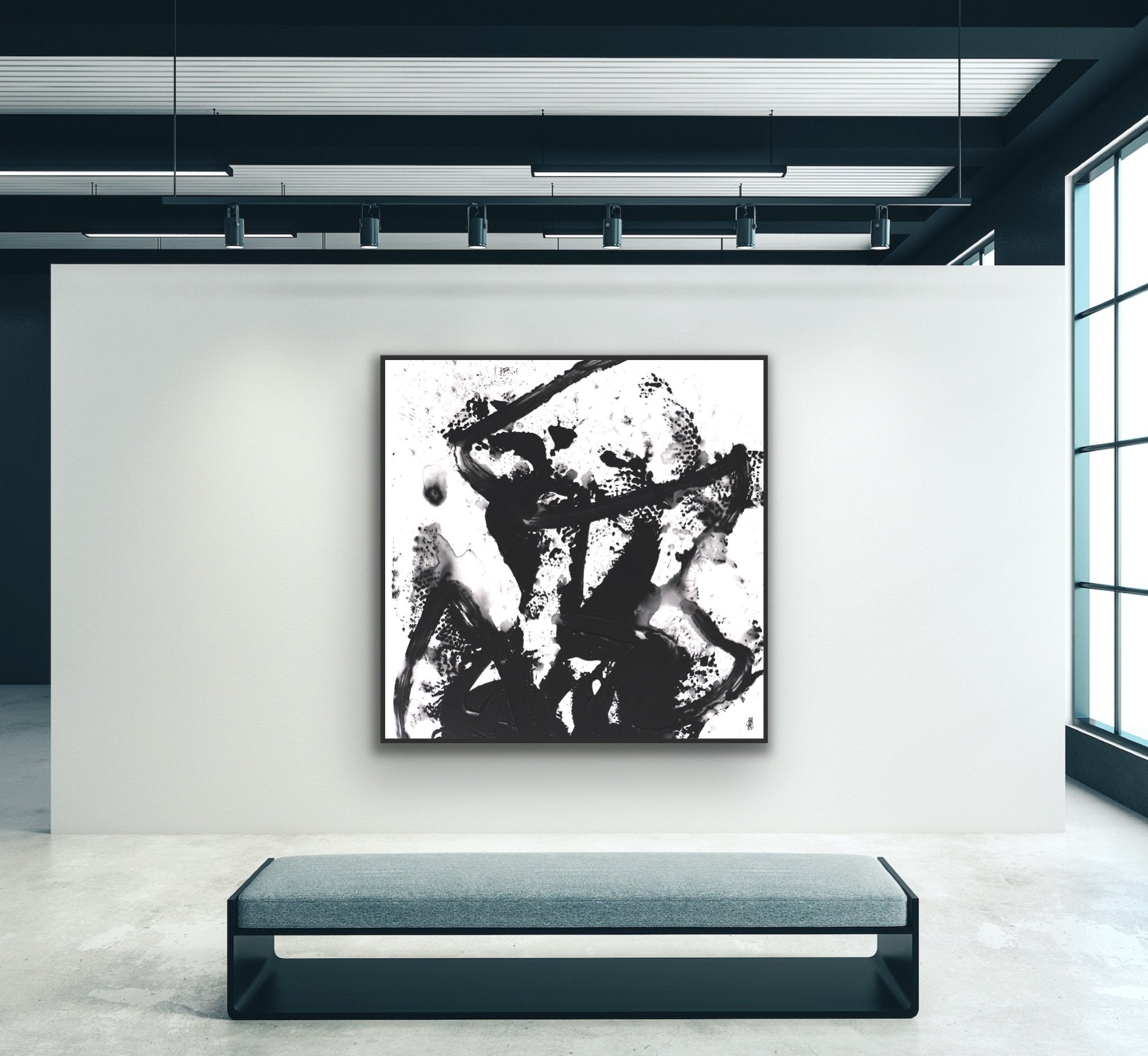 Canvas print: "Black Genius #2"